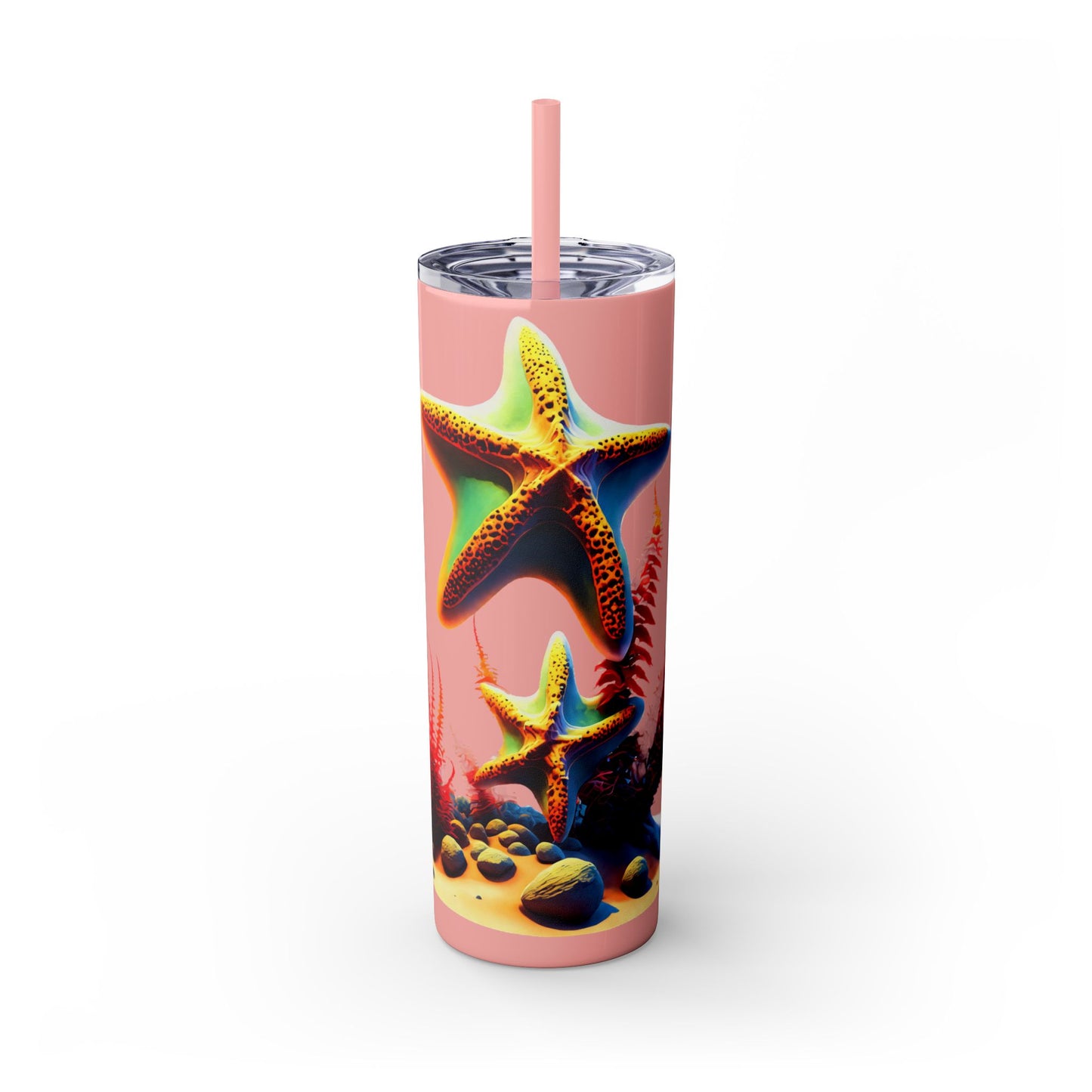 Skinny Tumbler with Straw, 20oz