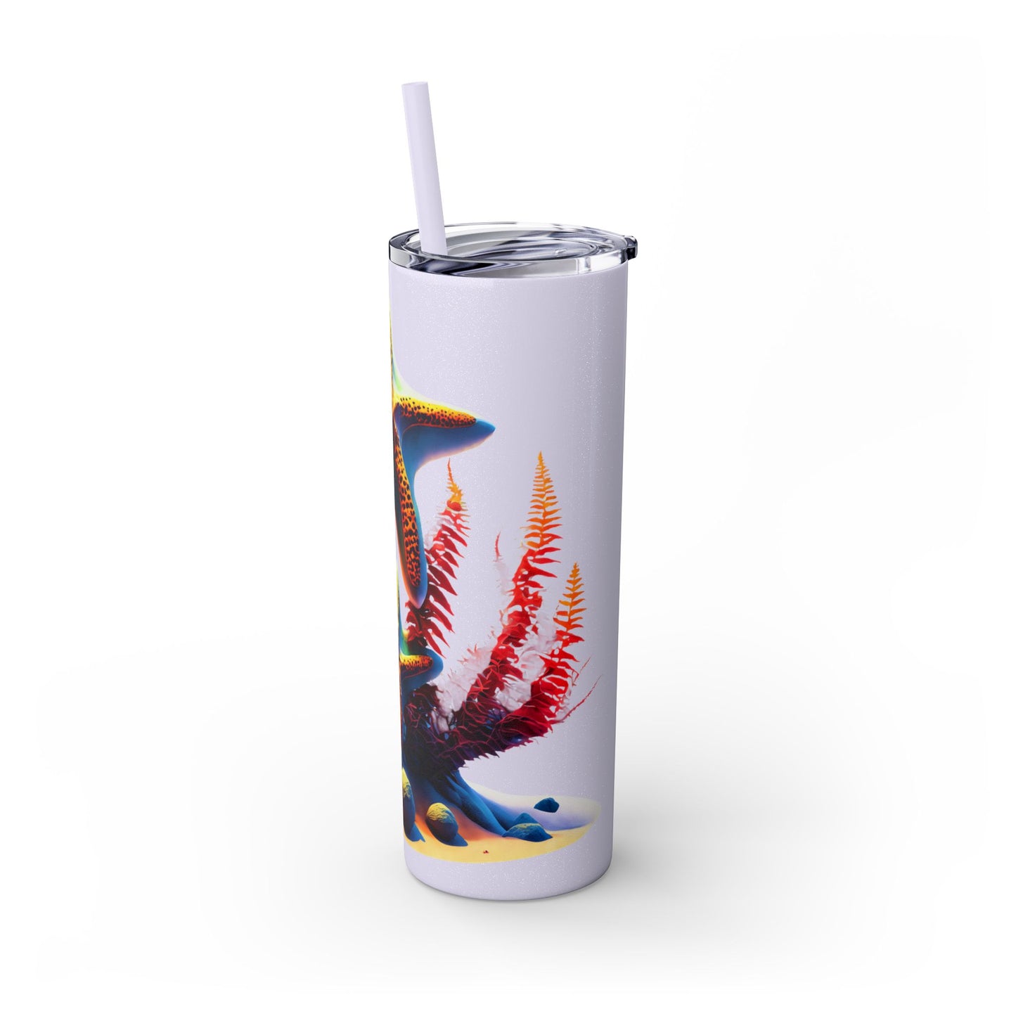 Skinny Tumbler with Straw, 20oz
