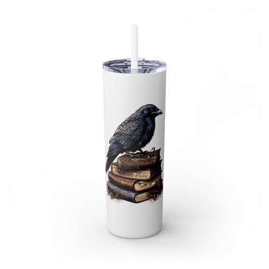 Skinny Tumbler with Straw, 20oz