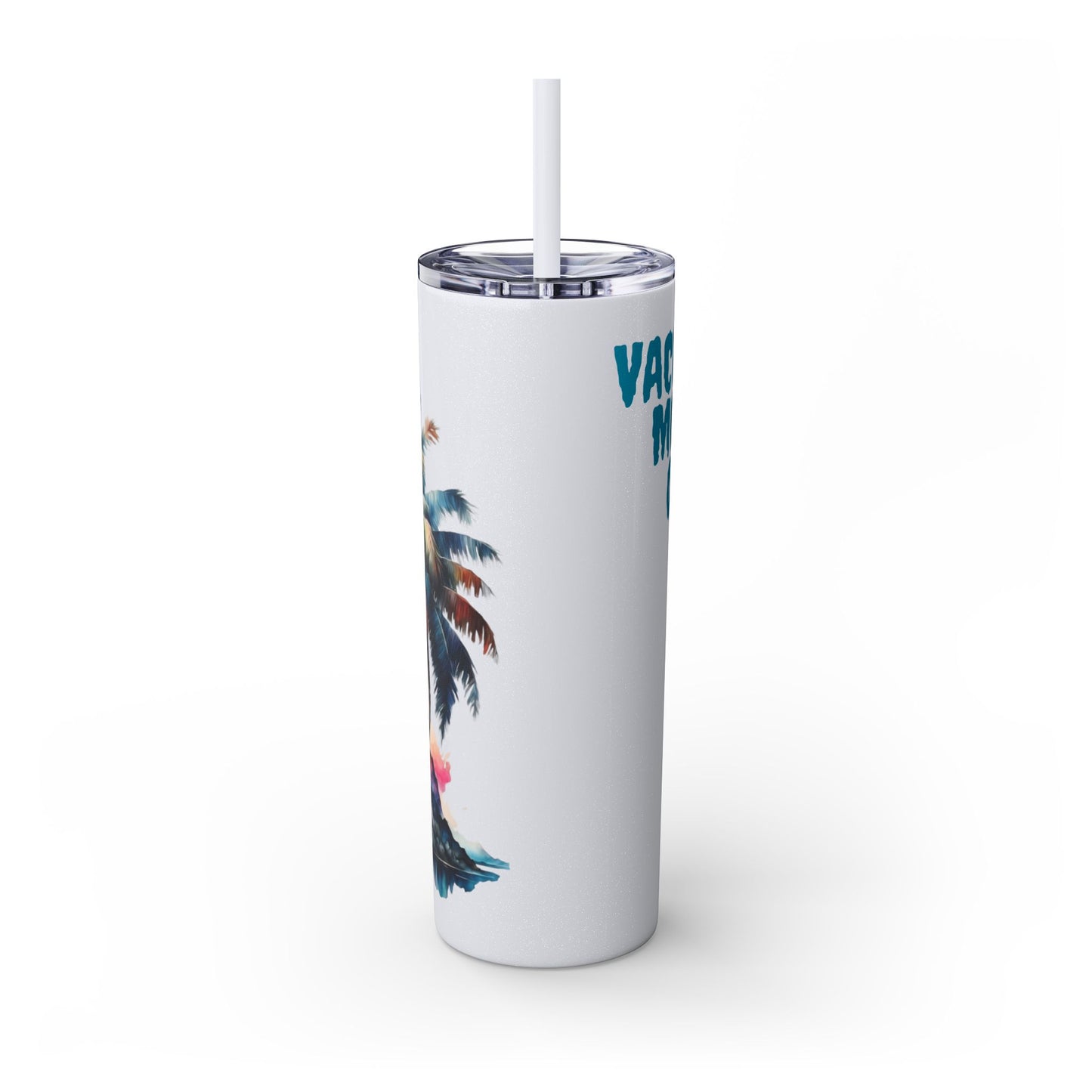 Skinny Tumbler with Straw, 20oz