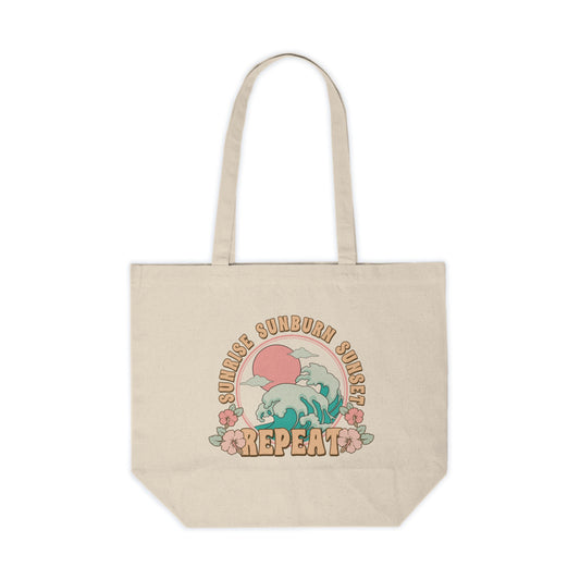 Canvas Shopping Tote