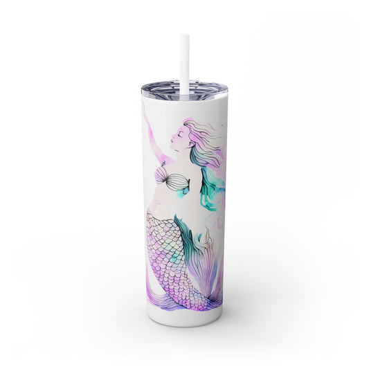 Skinny Tumbler with Straw, 20oz
