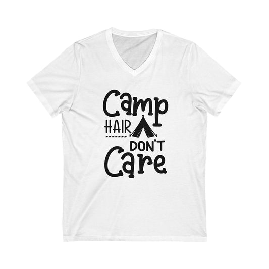 Unisex Jersey Short Sleeve V-Neck Tee