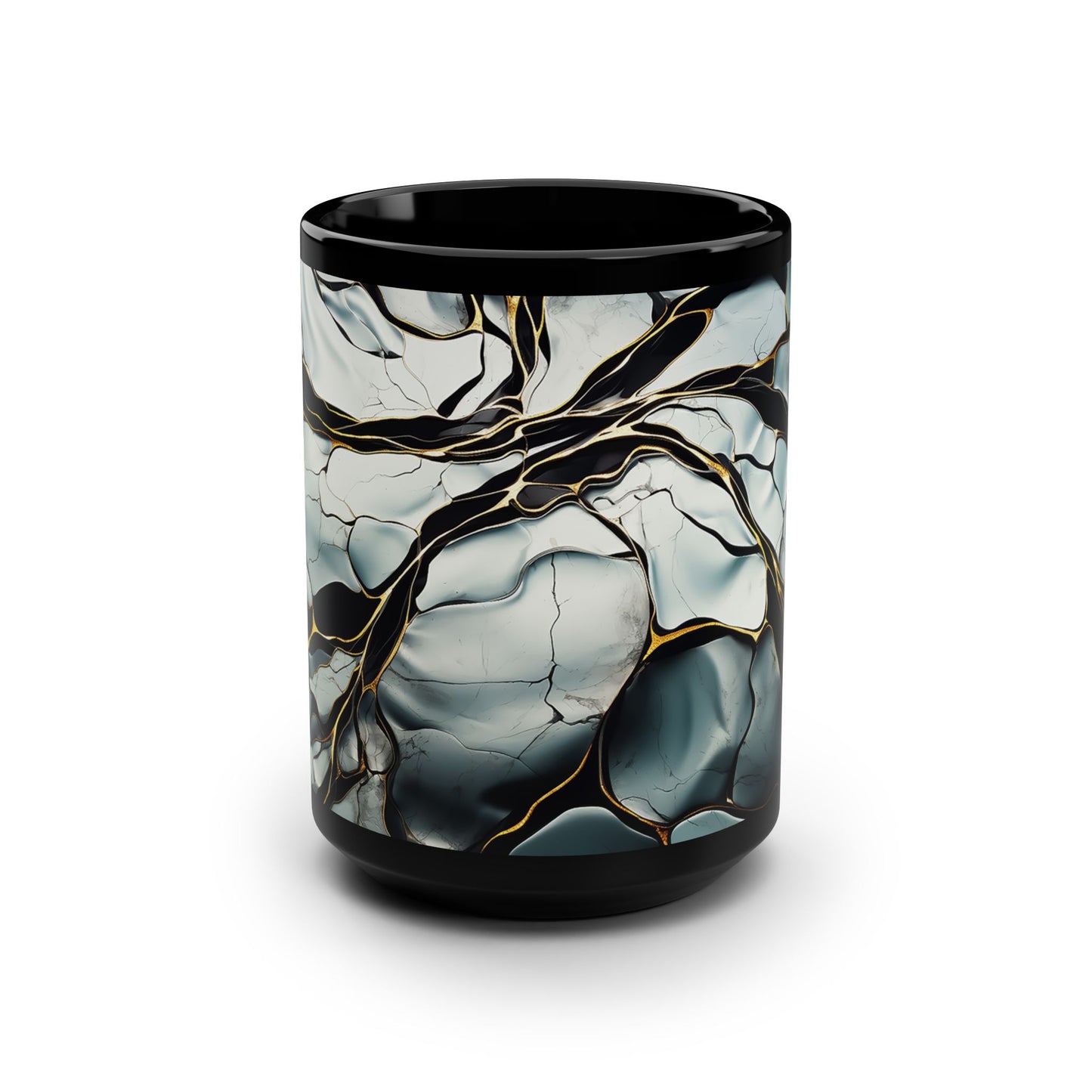 Black Mug, 15oz