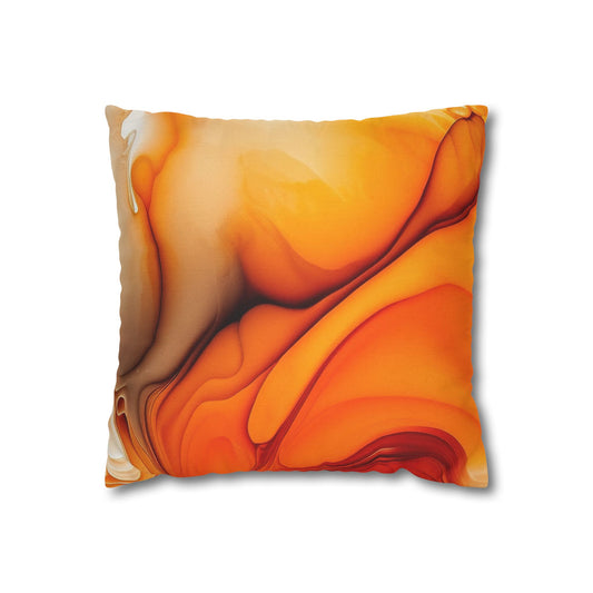 Spun Polyester Square Pillow Case