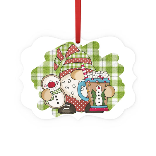 Metal Plaque Ornament