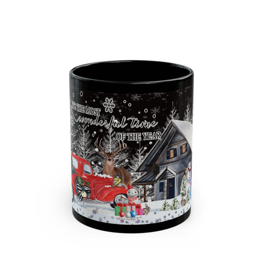 11oz Black Mug