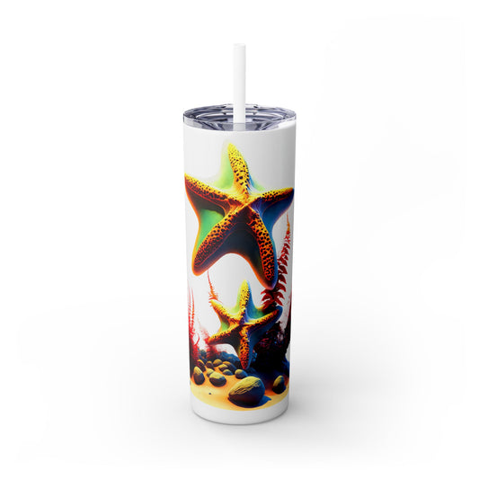Skinny Tumbler with Straw, 20oz