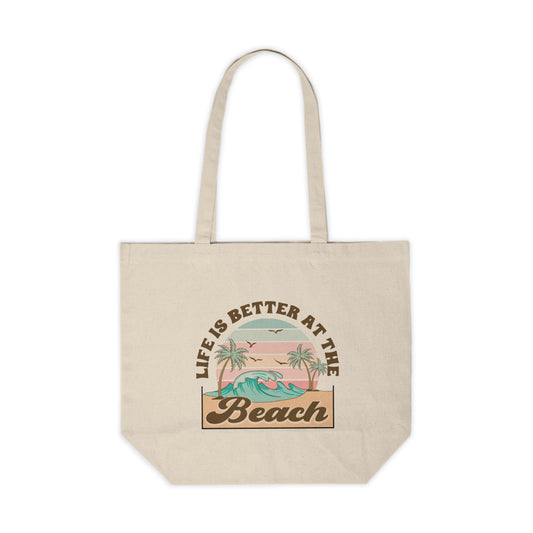 Canvas Shopping Tote