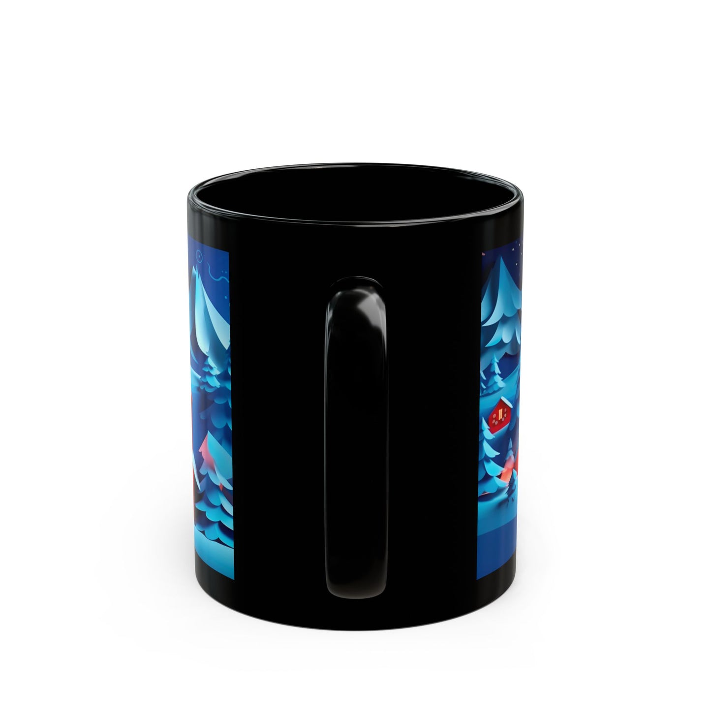 11oz Black Mug