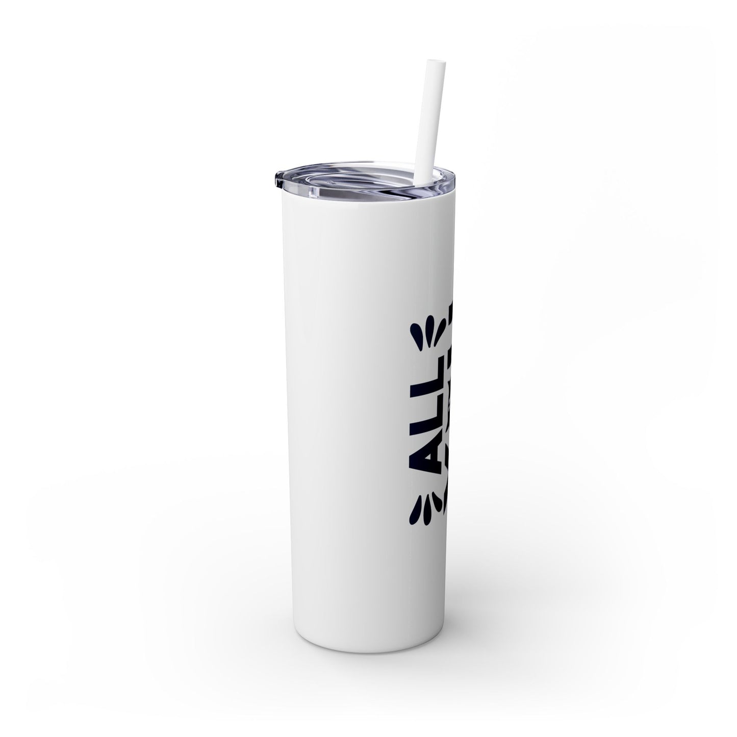 Skinny Tumbler with Straw, 20oz