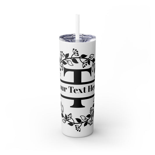 Skinny Tumbler with Straw, 20oz