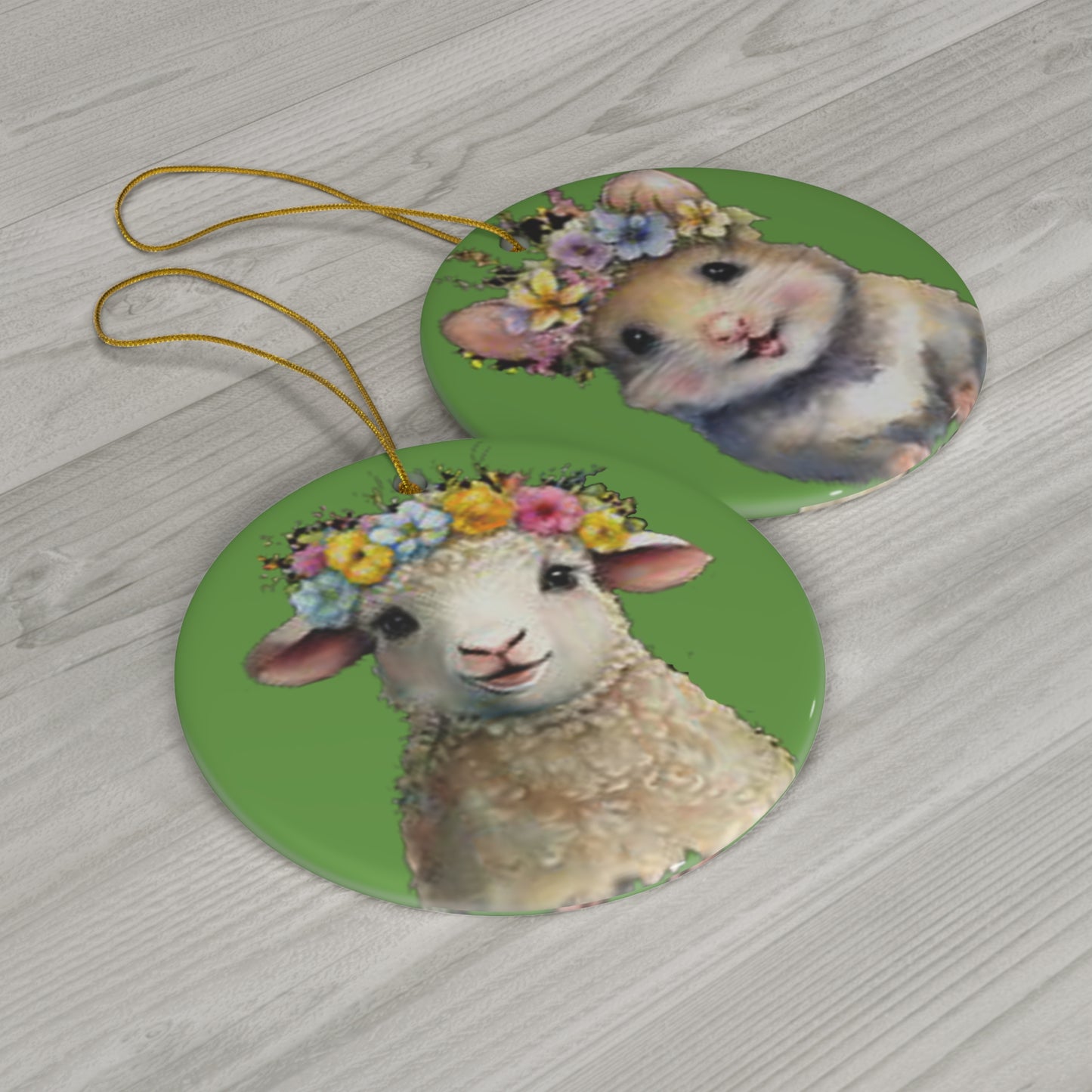 Ceramic Ornament, 1-Pack