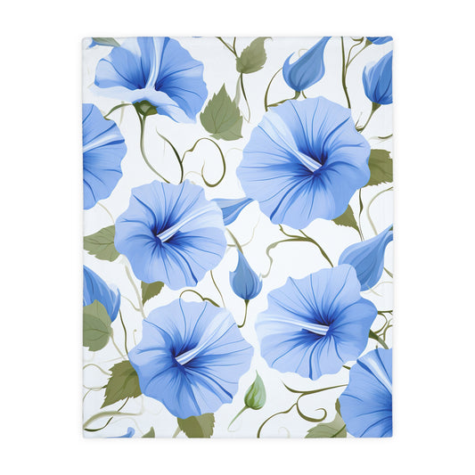 Velveteen Minky Blanket (Two-sided print)