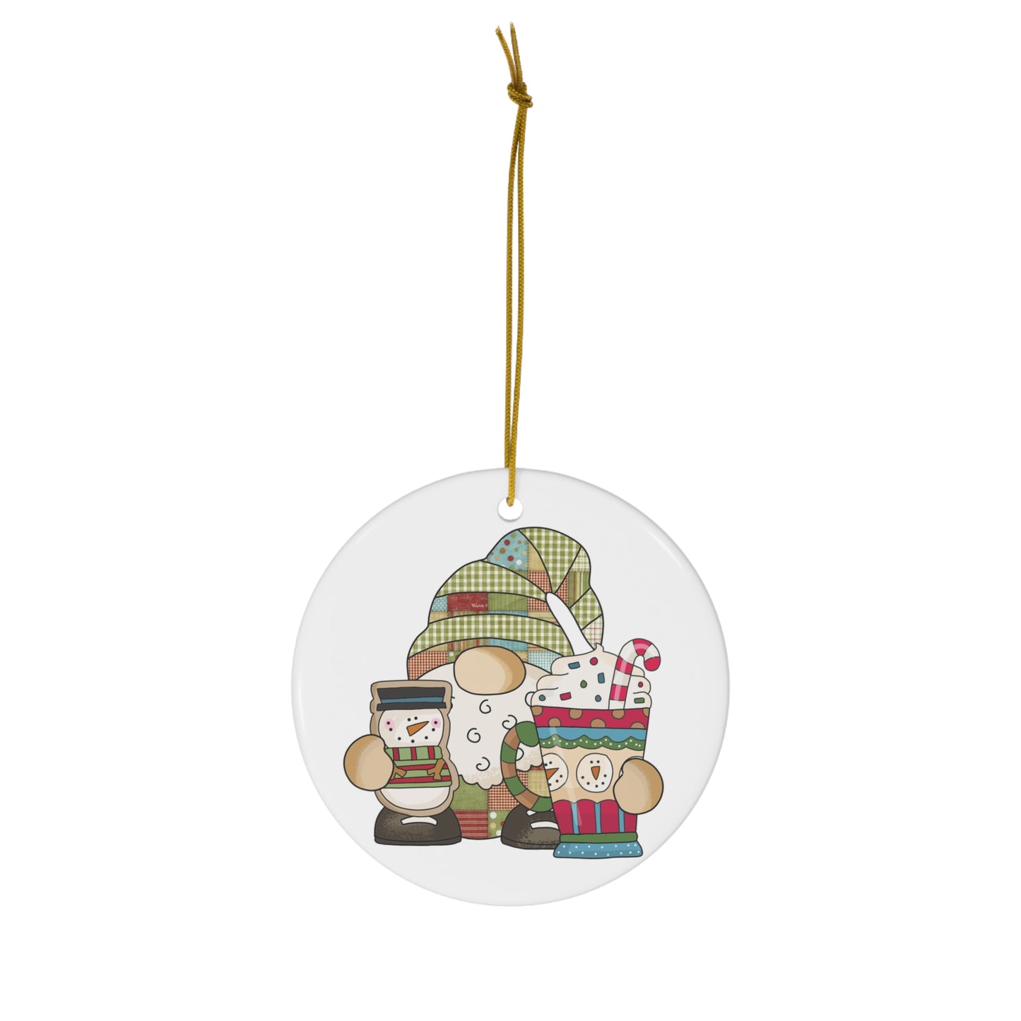 Ceramic Ornament, 1-Pack