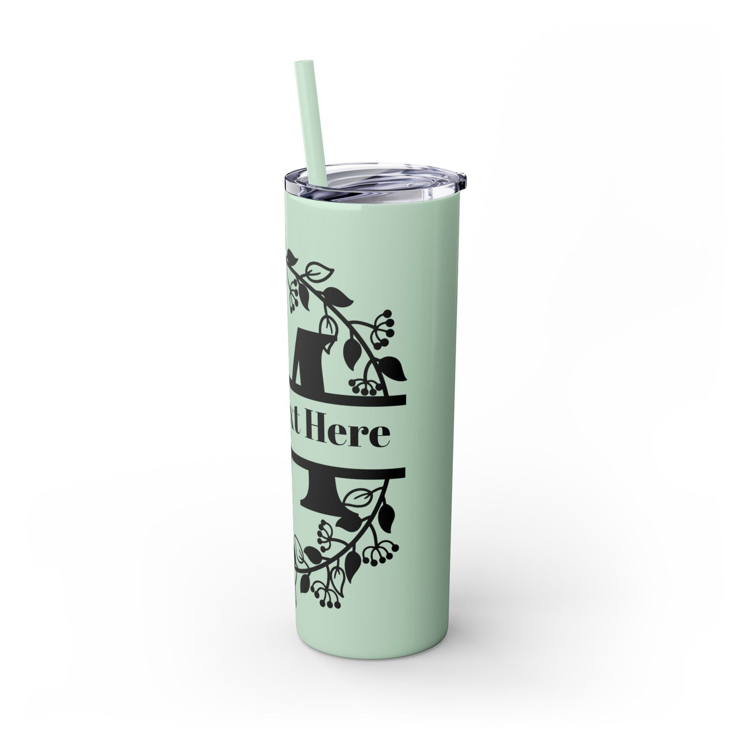 Skinny Tumbler with Straw, 20oz