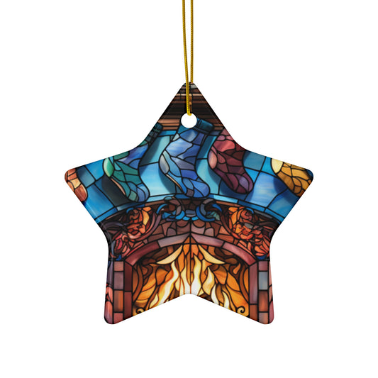 Ceramic Ornament, 4 Shapes